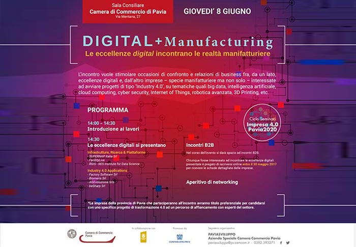 Al momento stai visualizzando DIGITAL + Manufacturing: Le eccellenze digital incontrano le realtà manifatturiere